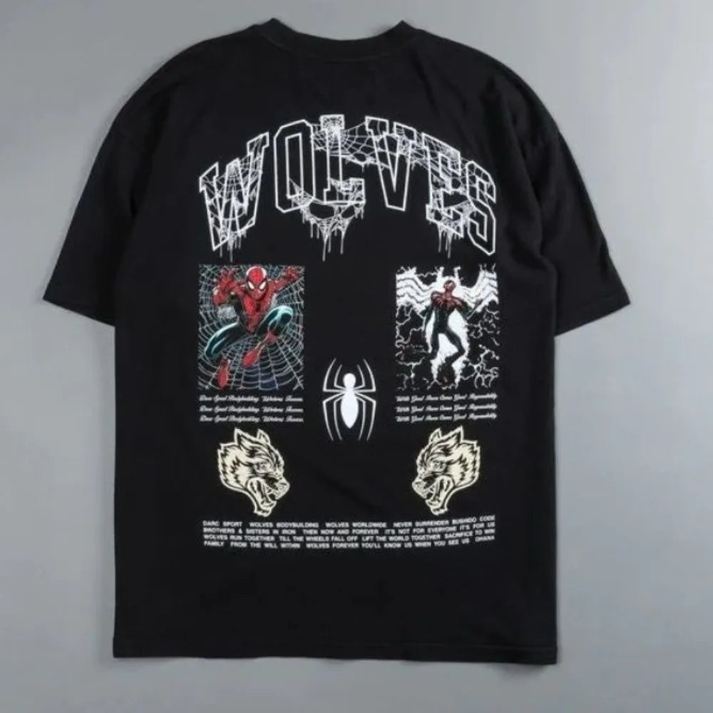 Darc Wolves Spiderman Tee