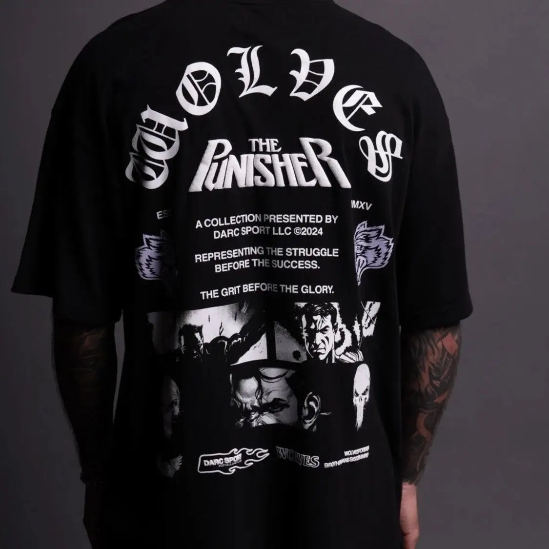 Darc Wolves Marvel Punisher Tee