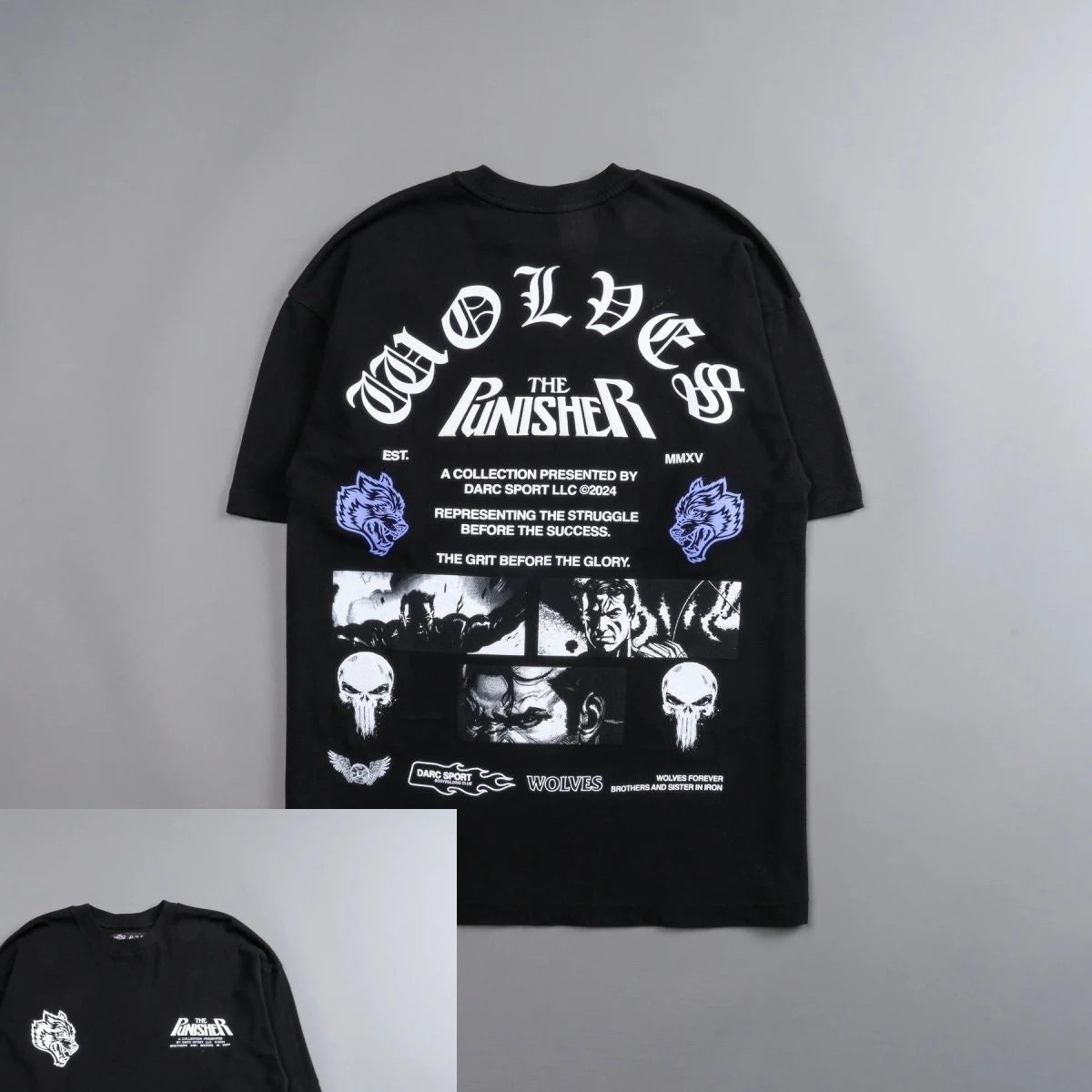 Darc Wolves Marvel Punisher Tee