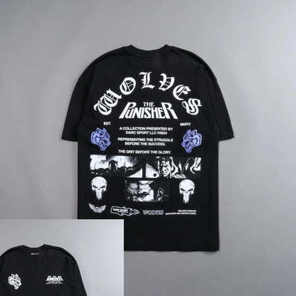 Darc Wolves Marvel Punisher Tee