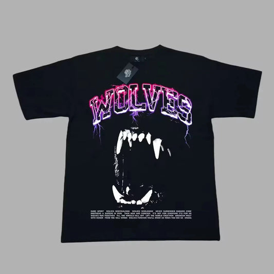 Darc Wolves Lightning Chomp Tee