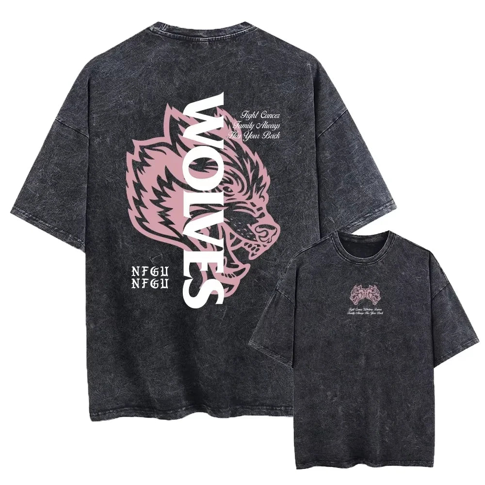 Darc Wolves Fight Cancer Tee